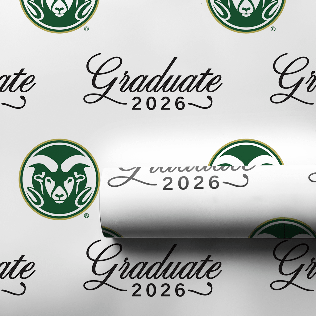 CSU 2026 Graduate - Wrapping Paper - Aspen & Arlo