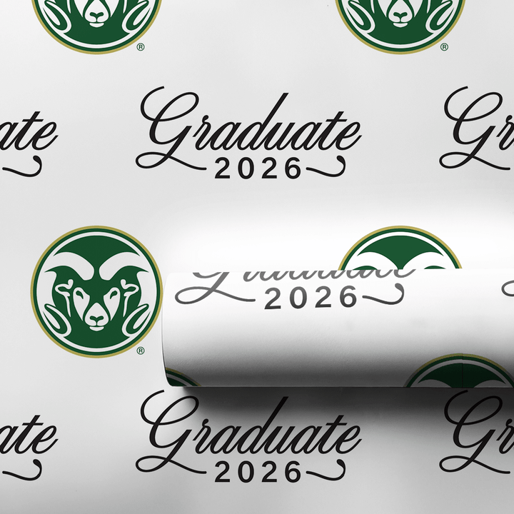 CSU 2026 Graduate - Wrapping Paper - Aspen & Arlo