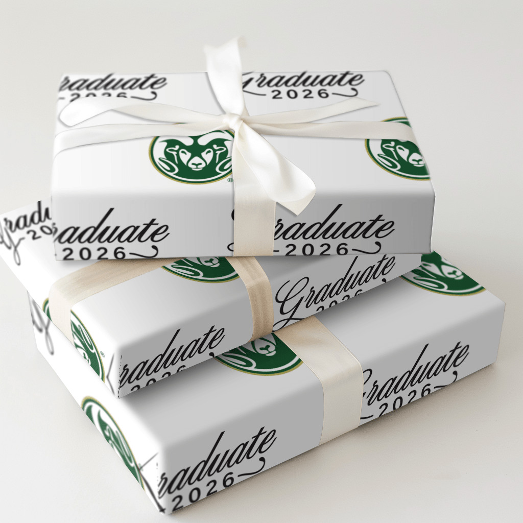 CSU 2026 Graduate - Wrapping Paper - Aspen & Arlo