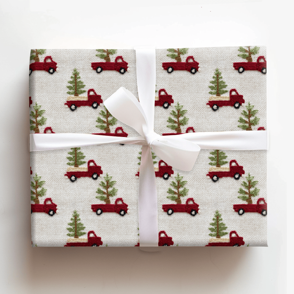 Evergreen Express - Wrapping Paper - Aspen & Arlo