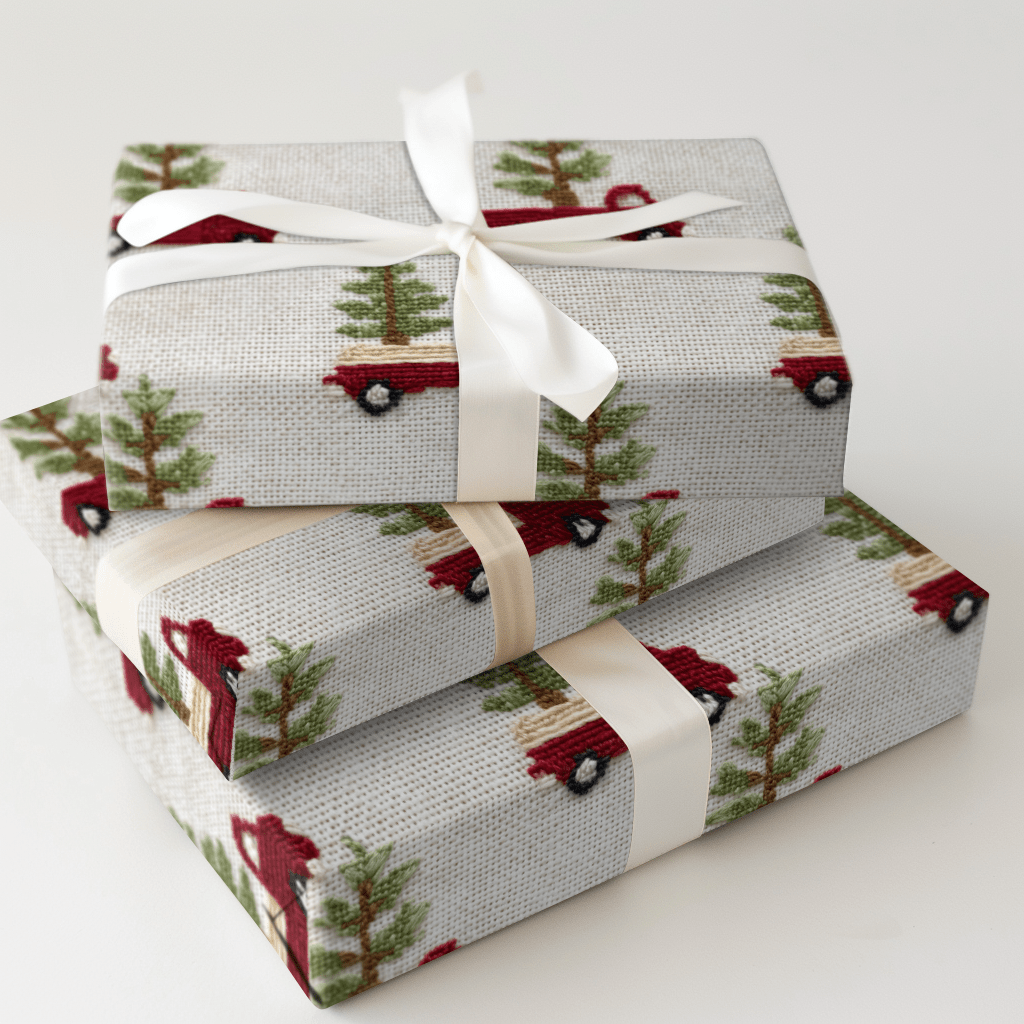 Evergreen Express - Wrapping Paper - Aspen & Arlo