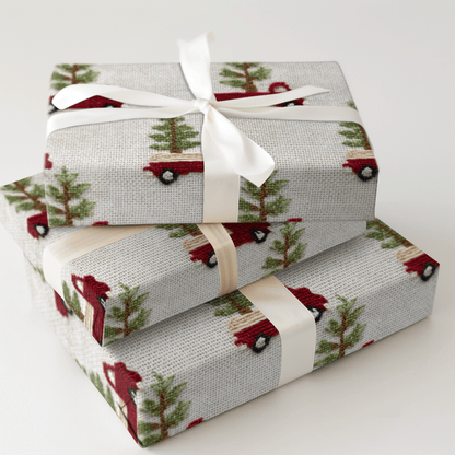 Evergreen Express - Wrapping Paper - Aspen & Arlo