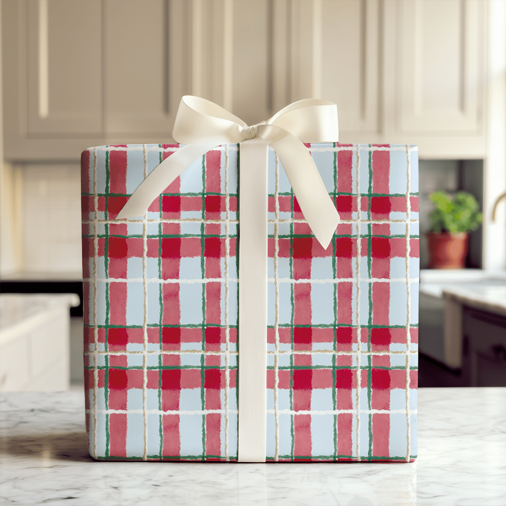 Tartan My Heart - Wrapping Paper - Aspen & Arlo