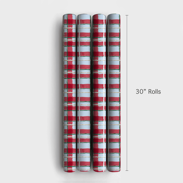 Tartan My Heart - Wrapping Paper - Aspen & Arlo