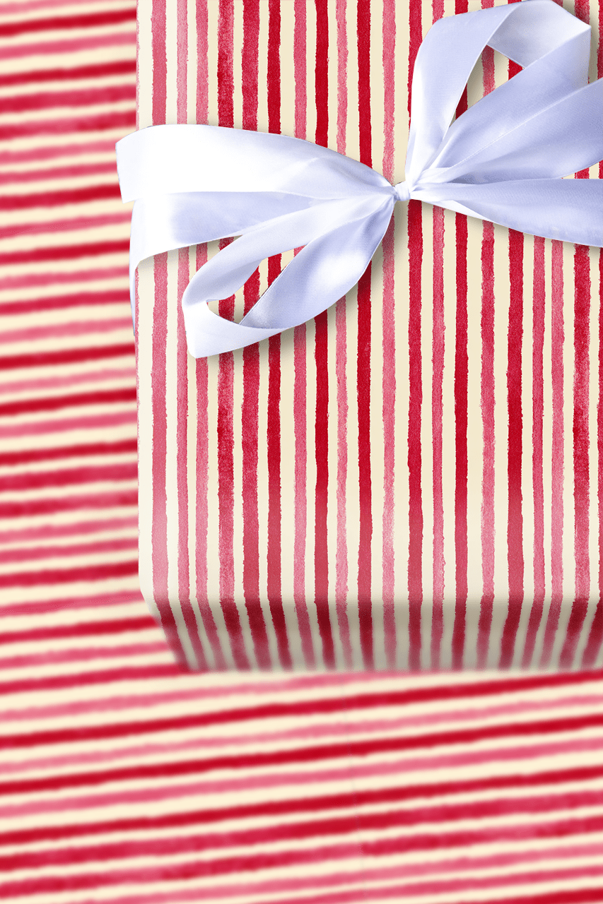 Crimson Laurel - Wrapping Paper - Aspen & Arlo