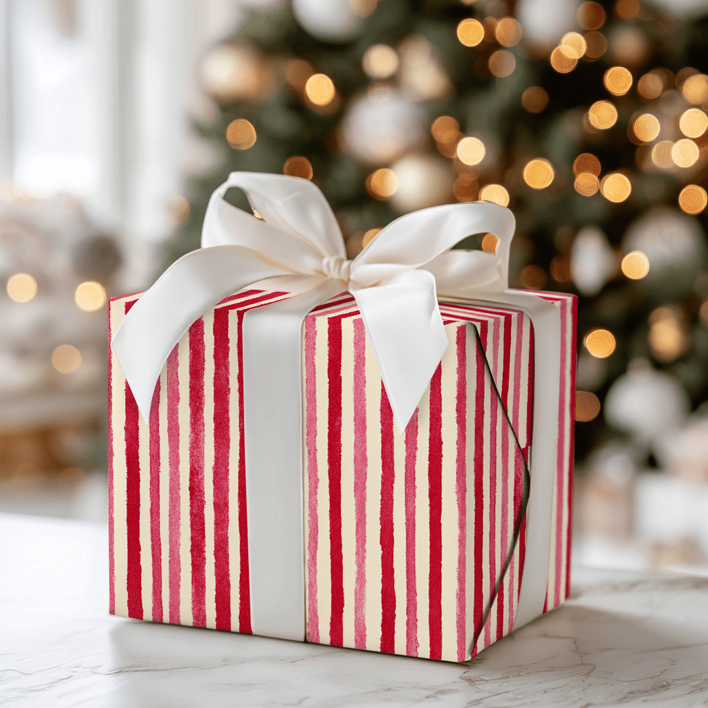 Crimson Laurel - Wrapping Paper - Aspen & Arlo