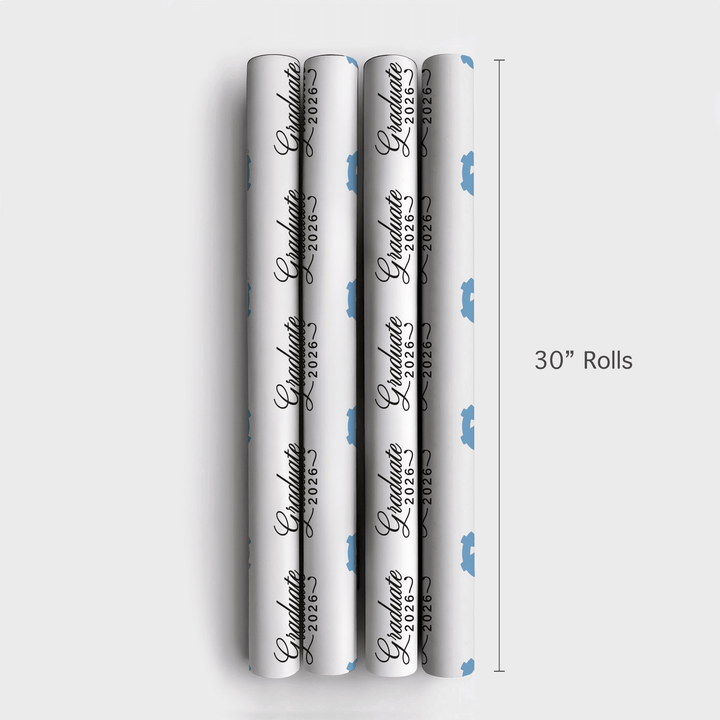 Carolina Graduate 2026 - Wrapping Paper - Aspen & Arlo
