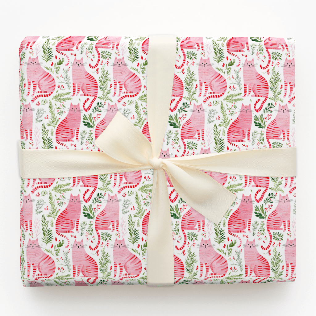 Meowy Christmas - Wrapping Paper - Aspen & Arlo