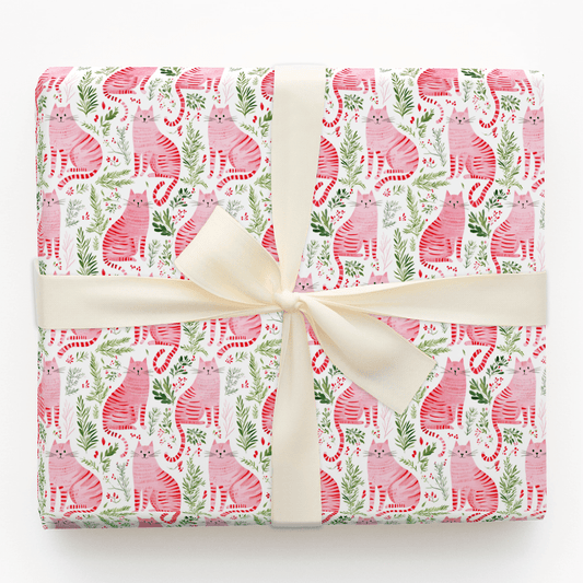Meowy Christmas - Wrapping Paper - Aspen & Arlo