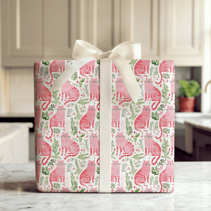 Meowy Christmas - Wrapping Paper - Aspen & Arlo