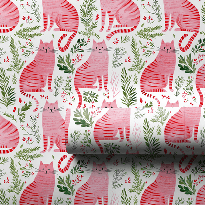 Meowy Christmas - Wrapping Paper - Aspen & Arlo