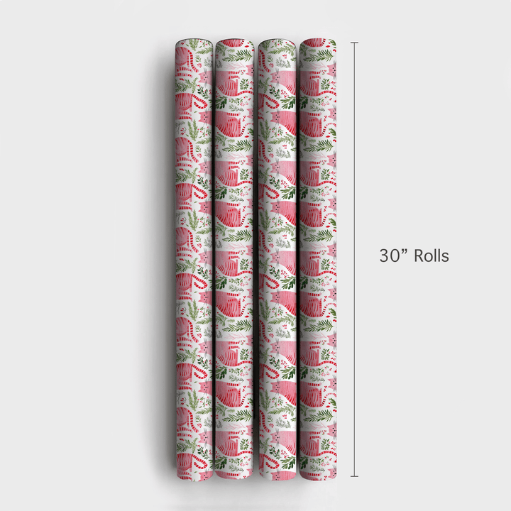 Meowy Christmas - Wrapping Paper - Aspen & Arlo