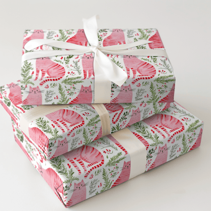 Meowy Christmas - Wrapping Paper - Aspen & Arlo