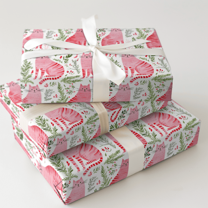 Meowy Christmas - Wrapping Paper - Aspen & Arlo