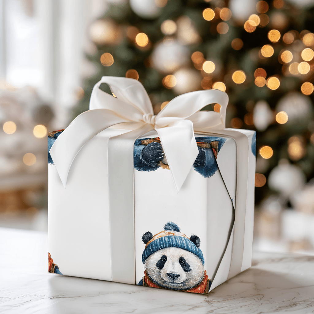 Blythe Bear - Wrapping Paper - Aspen & Arlo