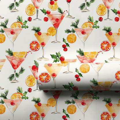 Five O'Clock Christmas - Wrapping Paper - Aspen & Arlo