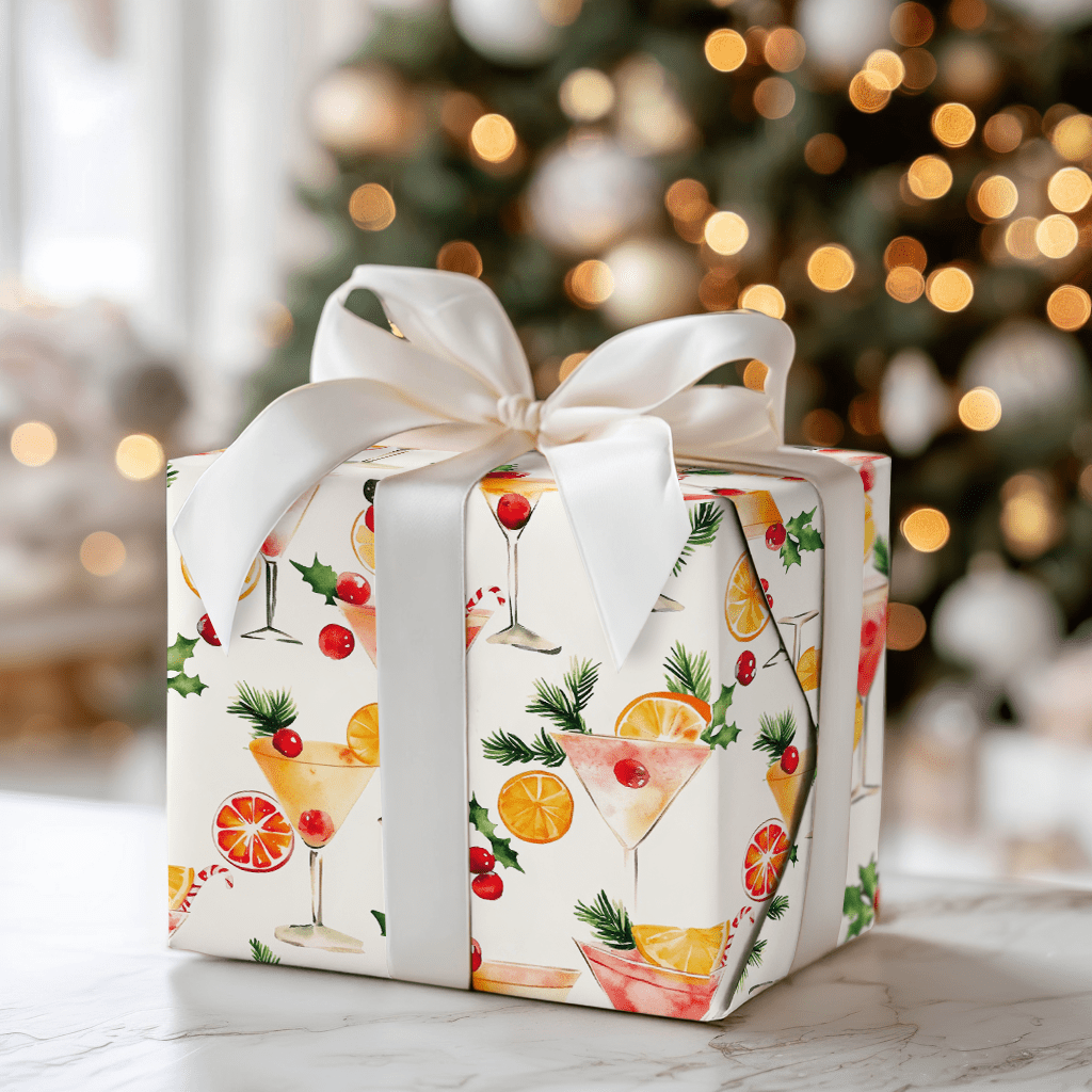 Five O'Clock Christmas - Wrapping Paper - Aspen & Arlo