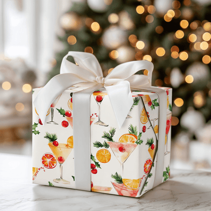 Five O'Clock Christmas - Wrapping Paper - Aspen & Arlo