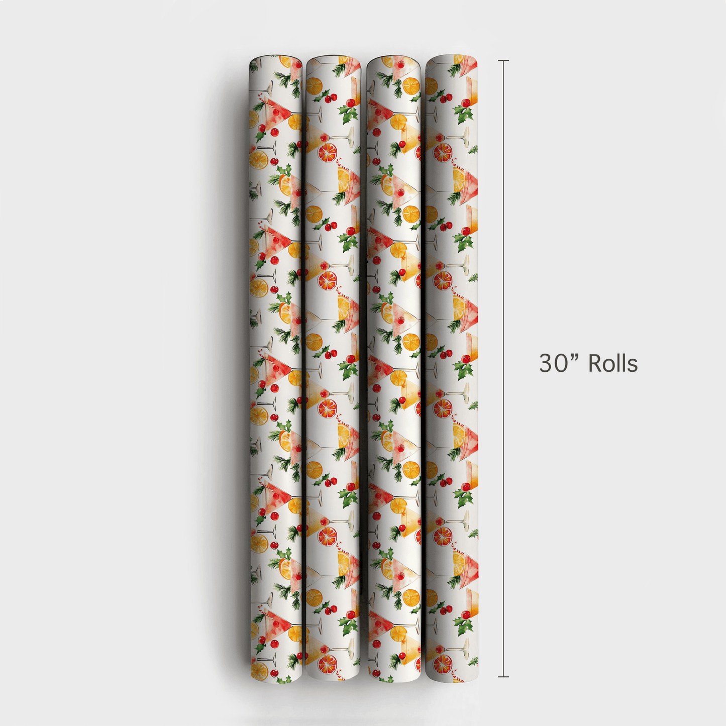 Five O'Clock Christmas - Wrapping Paper - Aspen & Arlo