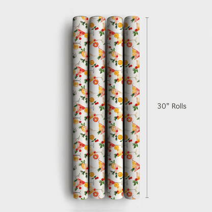 Five O'Clock Christmas - Wrapping Paper - Aspen & Arlo