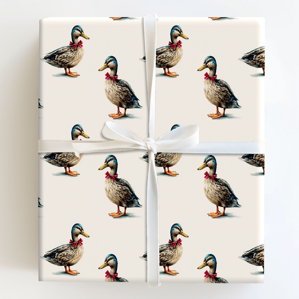 Laker Duck - Wrapping Paper - Aspen & Arlo