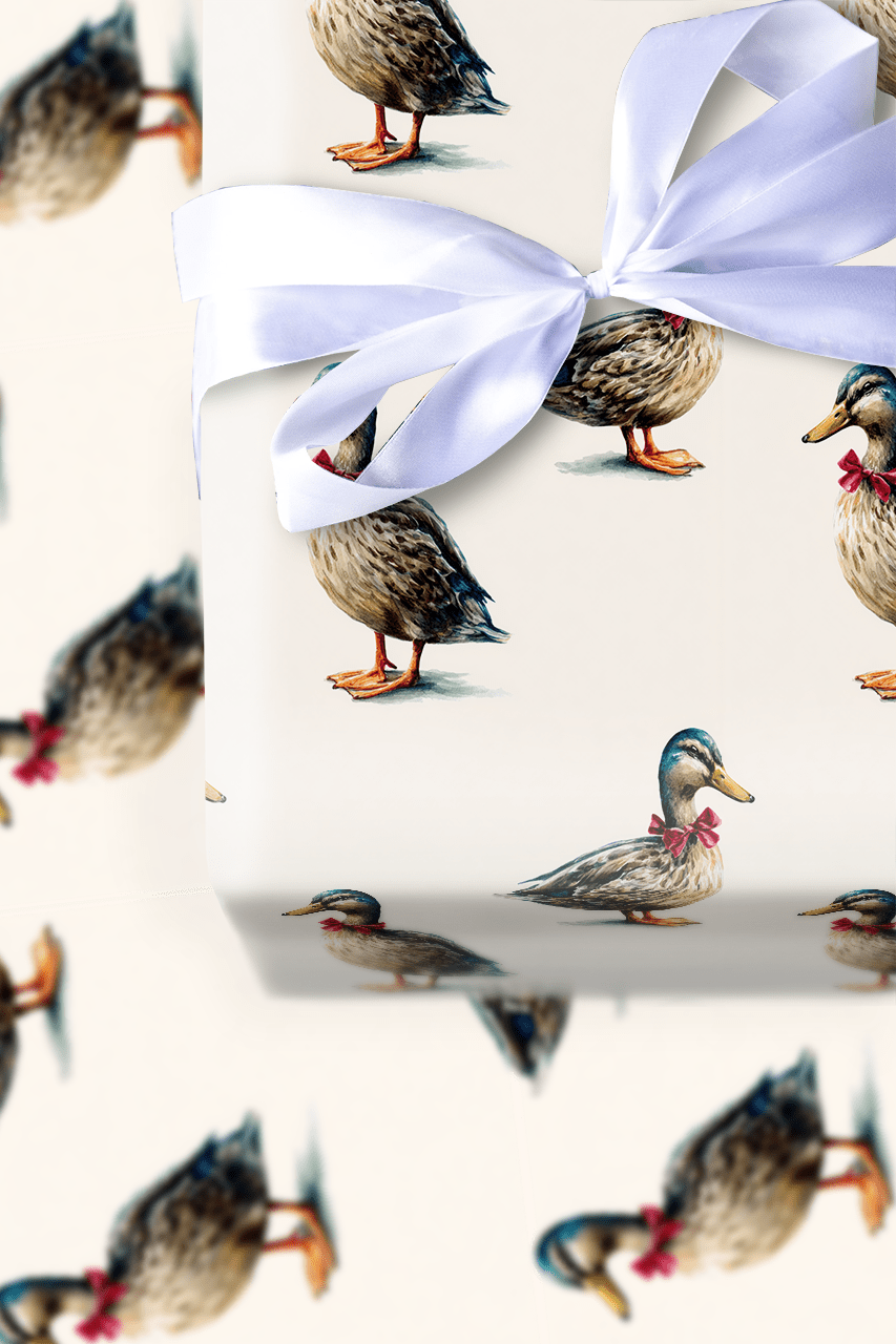 Laker Duck - Wrapping Paper - Aspen & Arlo