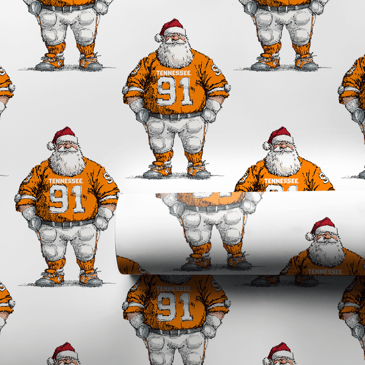 Touchdowns & Tinsel in Tennessee - Wrapping Paper - Aspen & Arlo