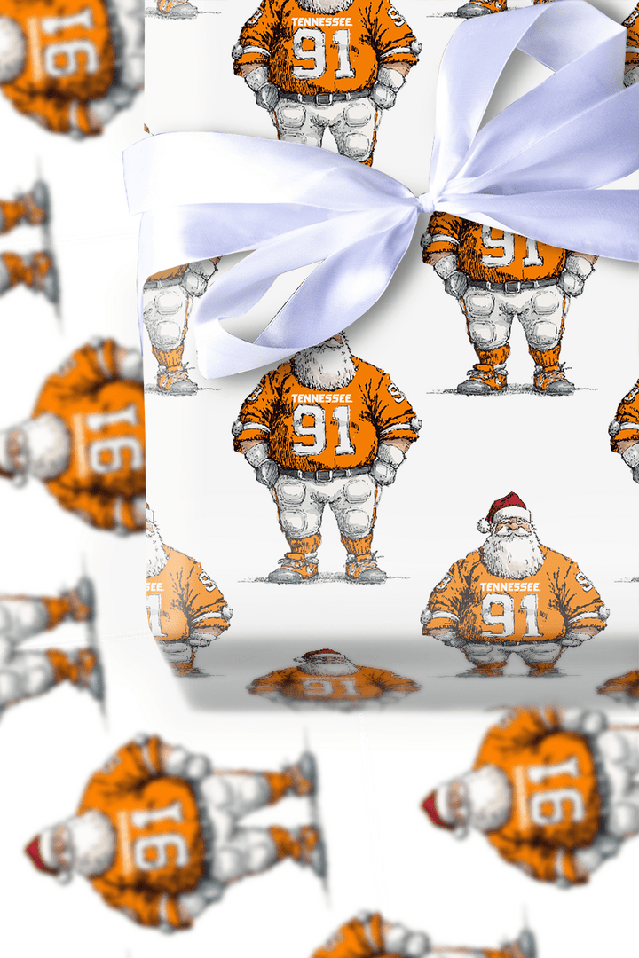 Touchdowns & Tinsel in Tennessee - Wrapping Paper - Aspen & Arlo