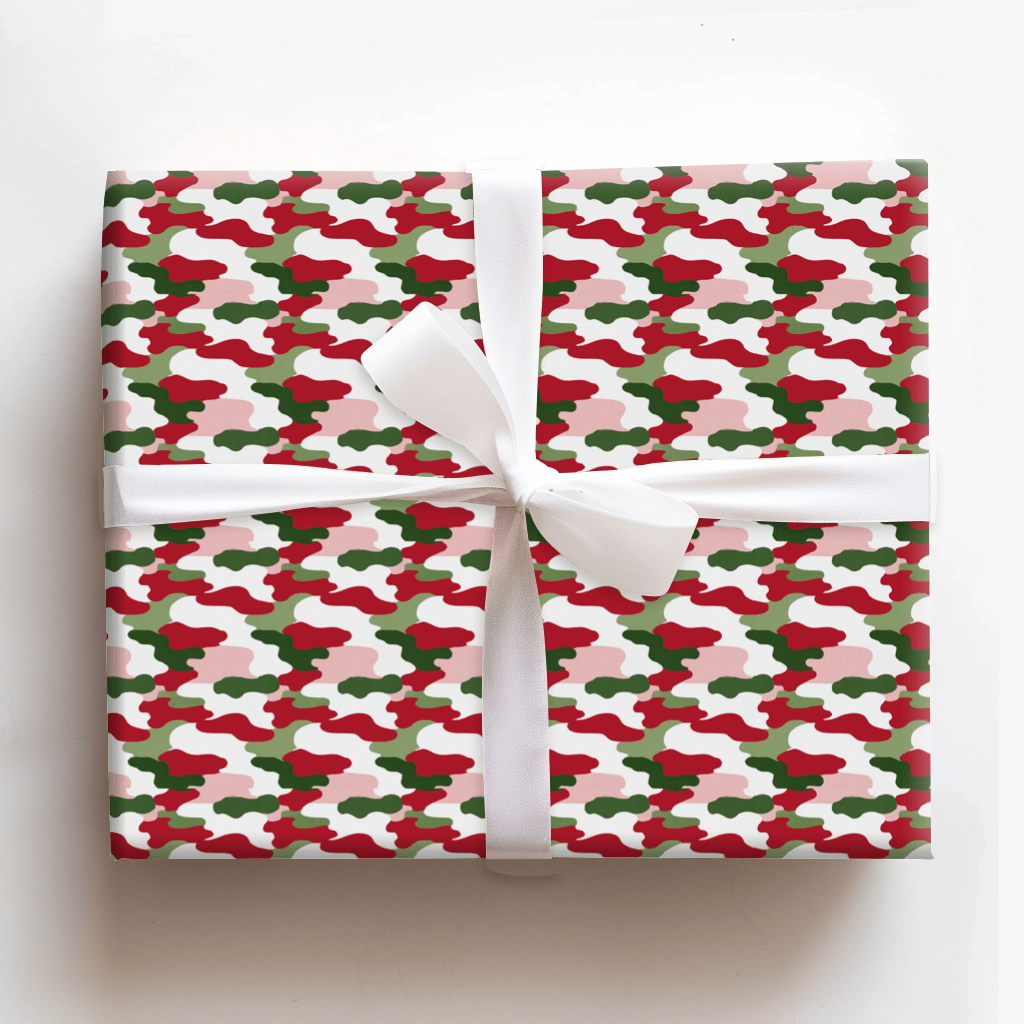 Christmas Camo - Wrapping Paper - Aspen & Arlo