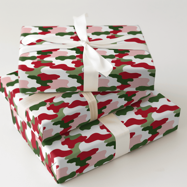 Christmas Camo - Wrapping Paper - Aspen & Arlo