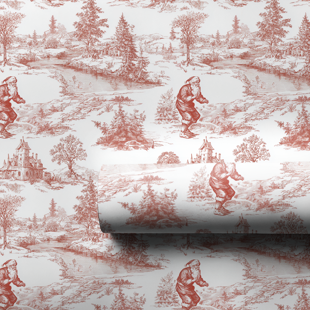 Santa's Winter Toile
