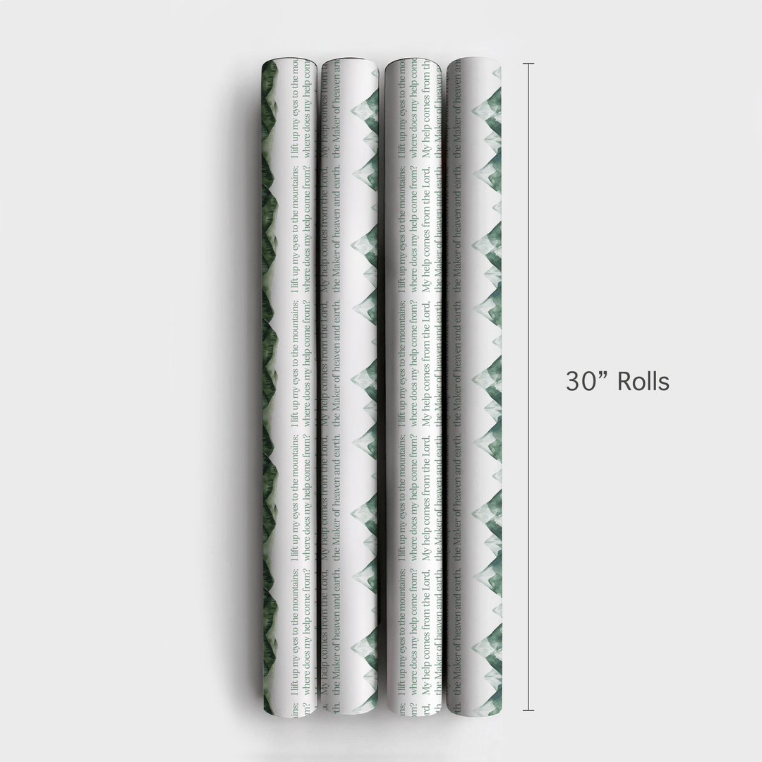 Lift My Eyes - Wrapping Paper - Aspen & Arlo