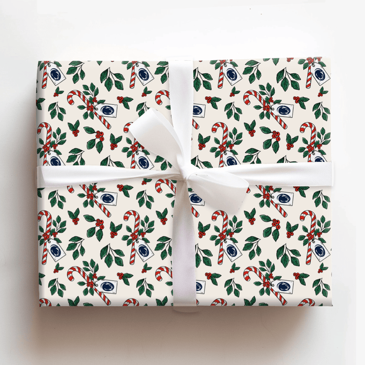 Peppermint Penn - Wrapping Paper - Aspen & Arlo