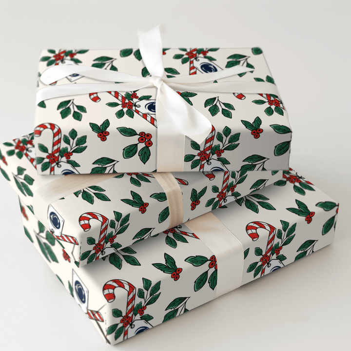 Peppermint Penn - Wrapping Paper - Aspen & Arlo