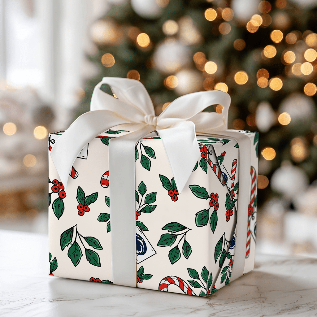 Peppermint Penn - Wrapping Paper - Aspen & Arlo