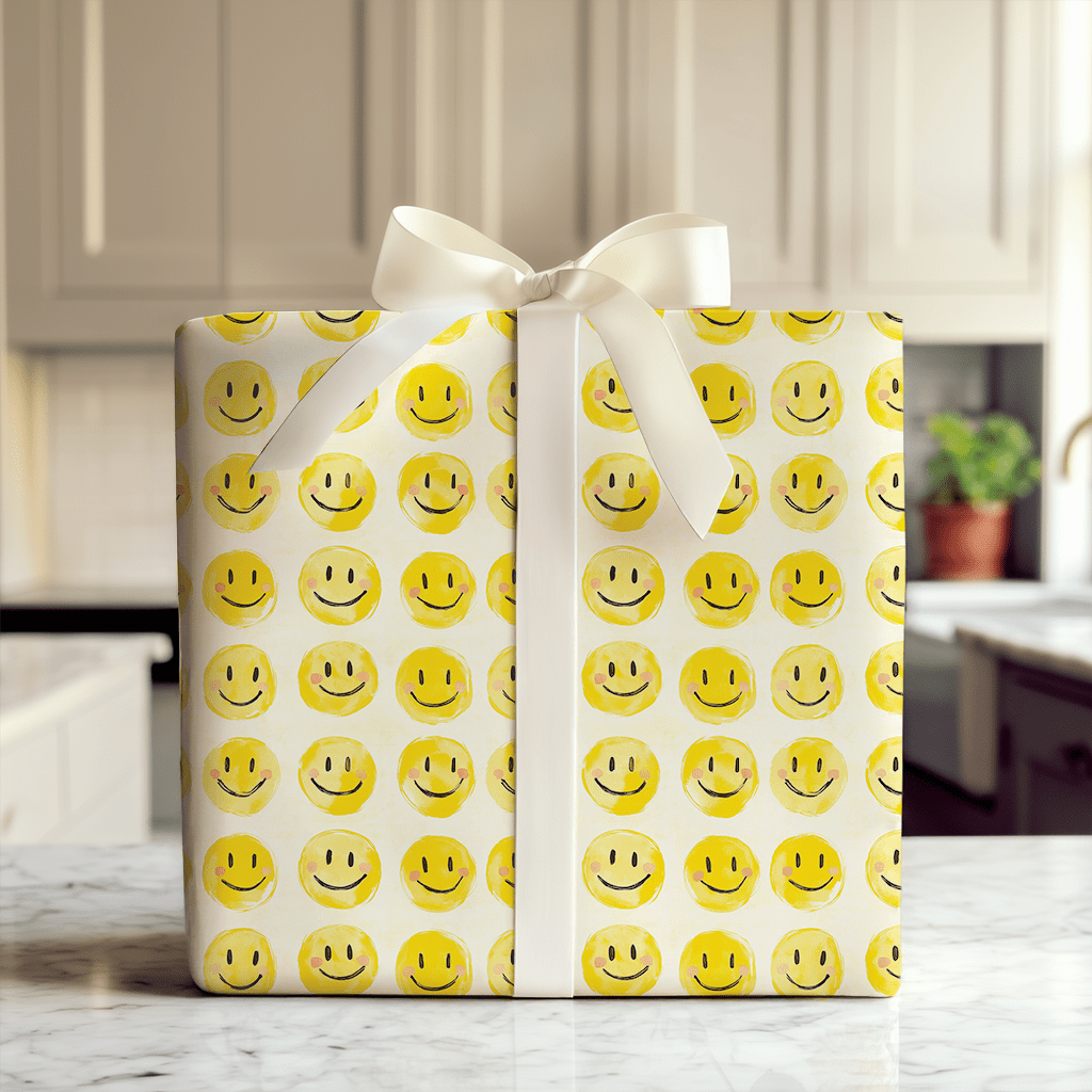 Smile on My Mind - Wrapping Paper - Aspen & Arlo