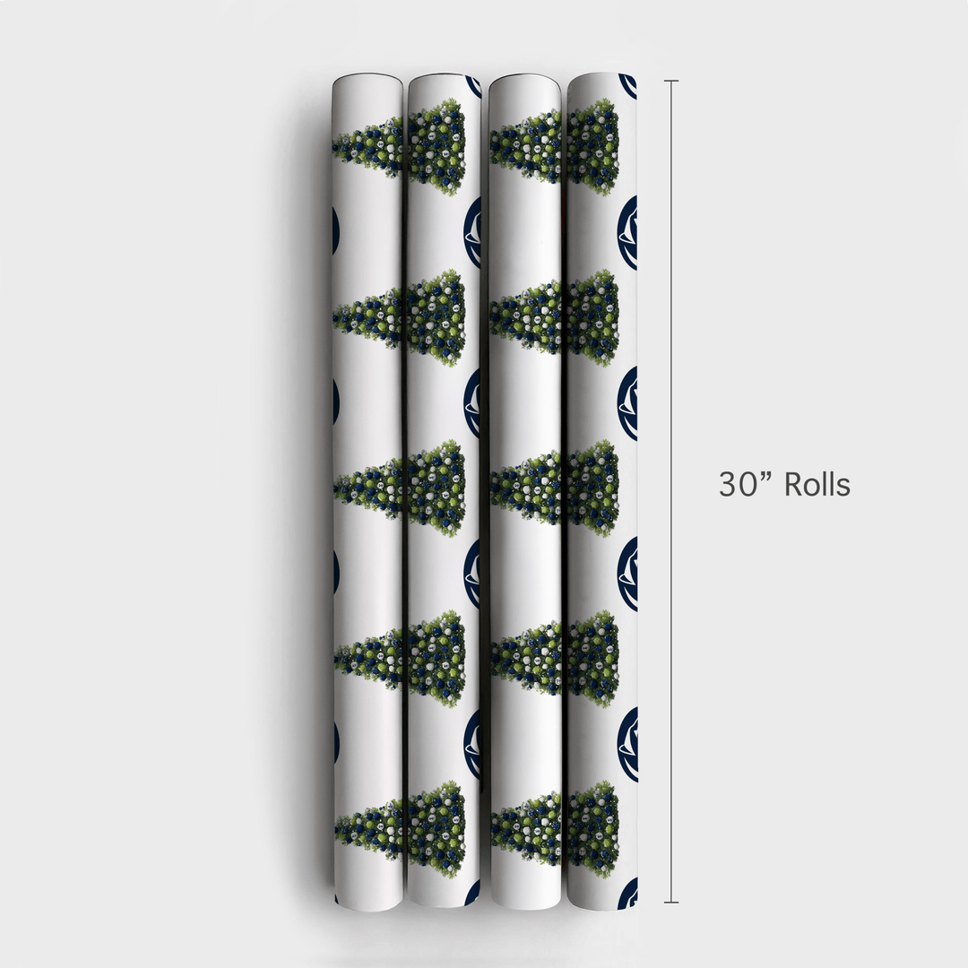 Deck the Den - Wrapping Paper - Aspen & Arlo