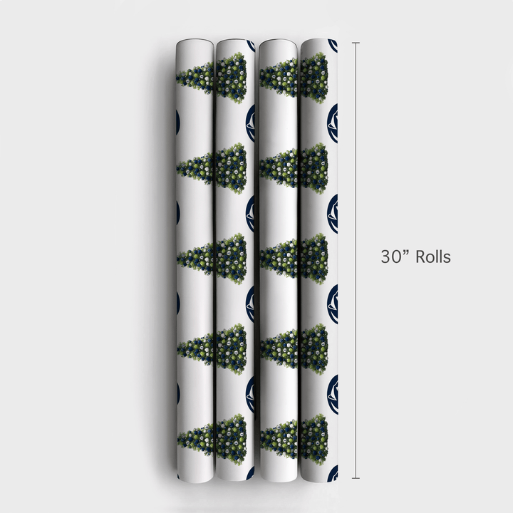 Deck the Den - Wrapping Paper - Aspen & Arlo