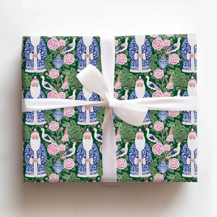 Chinoiserie Santa
