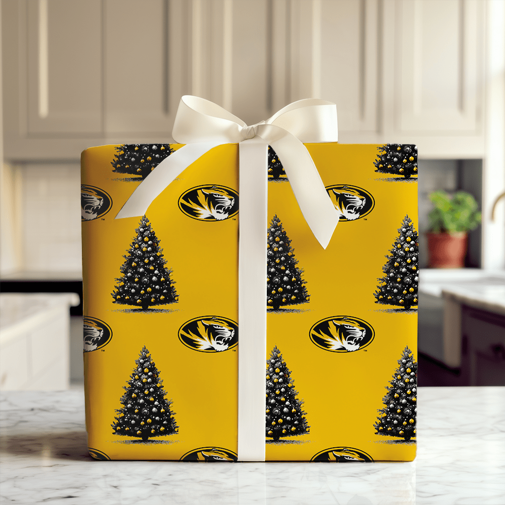 Mizzou Fir the Holidays - Wrapping Paper - Aspen & Arlo