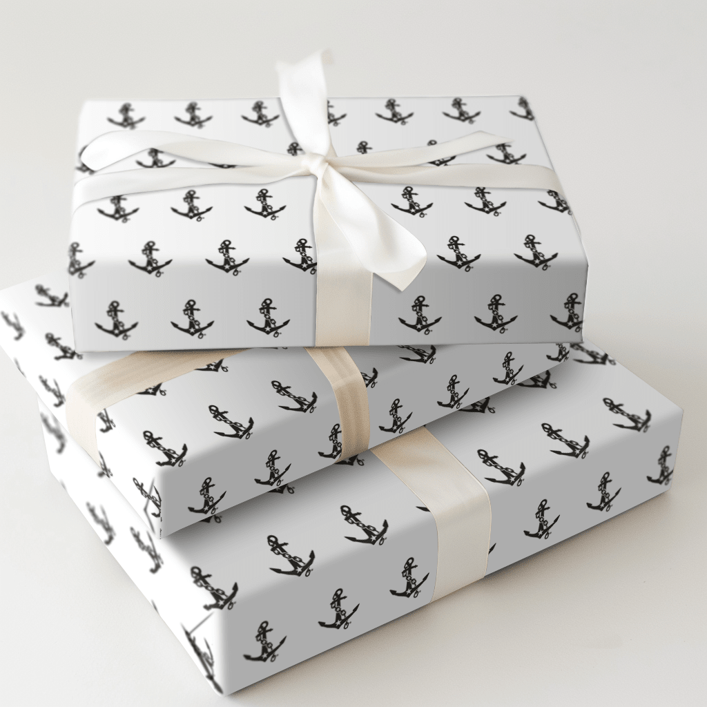 Anchor at Vanderbilt - Wrapping Paper - Aspen & Arlo