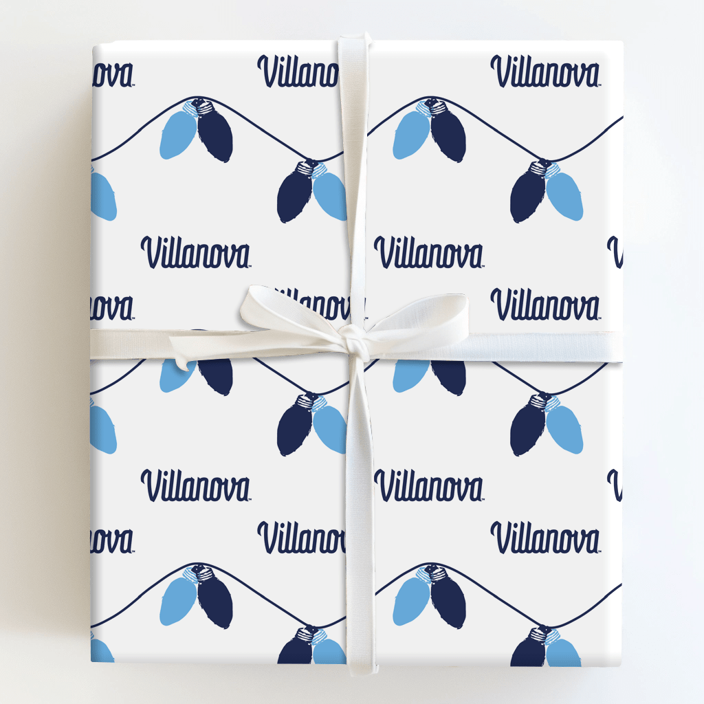 Villanova Script Bulbs - Wrapping Paper - Aspen & Arlo