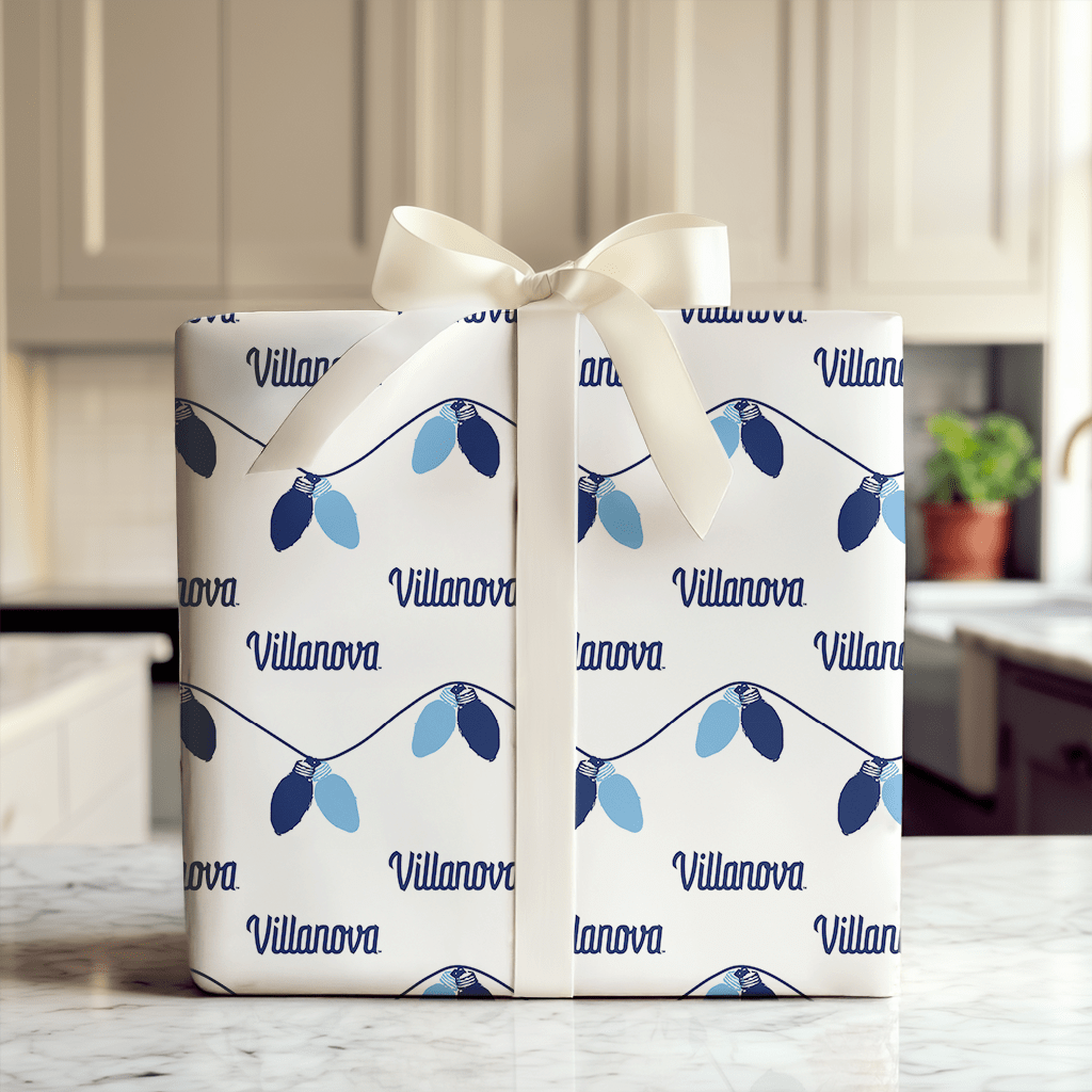 Villanova Script Bulbs - Wrapping Paper - Aspen & Arlo