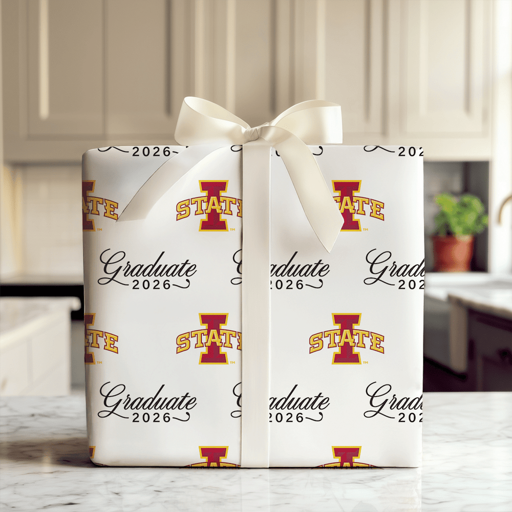 Iowa State Graduate 2026 - Wrapping Paper - Aspen & Arlo