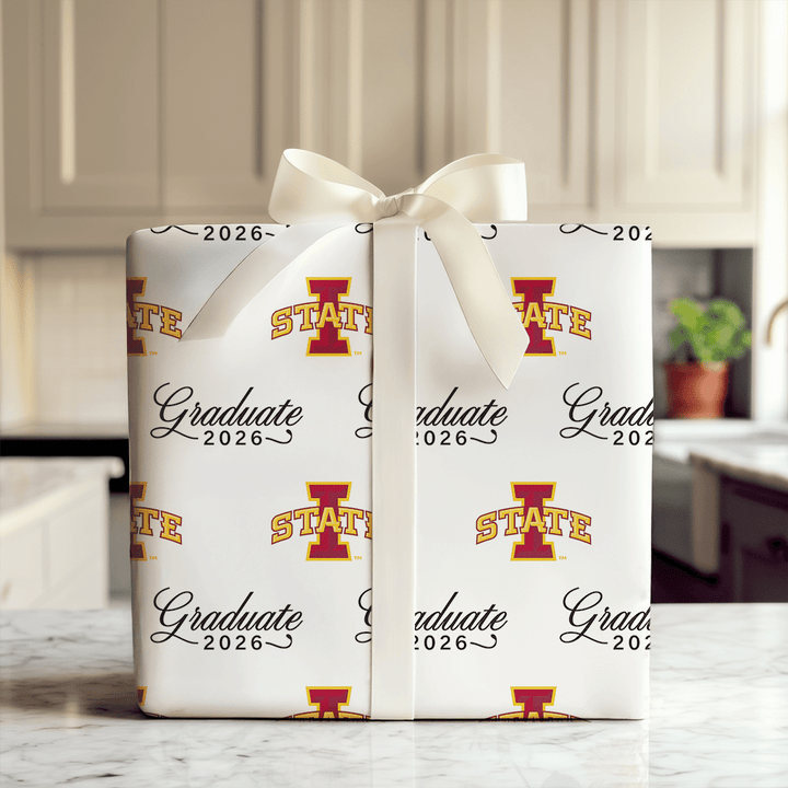 Iowa State Graduate 2026 - Wrapping Paper - Aspen & Arlo