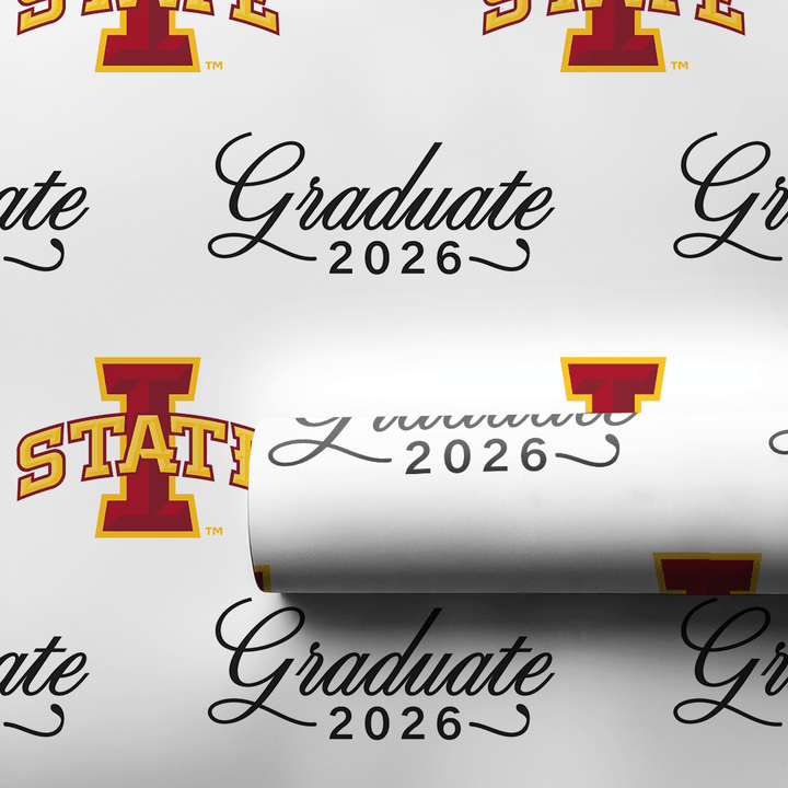 Iowa State Graduate 2026 - Wrapping Paper - Aspen & Arlo