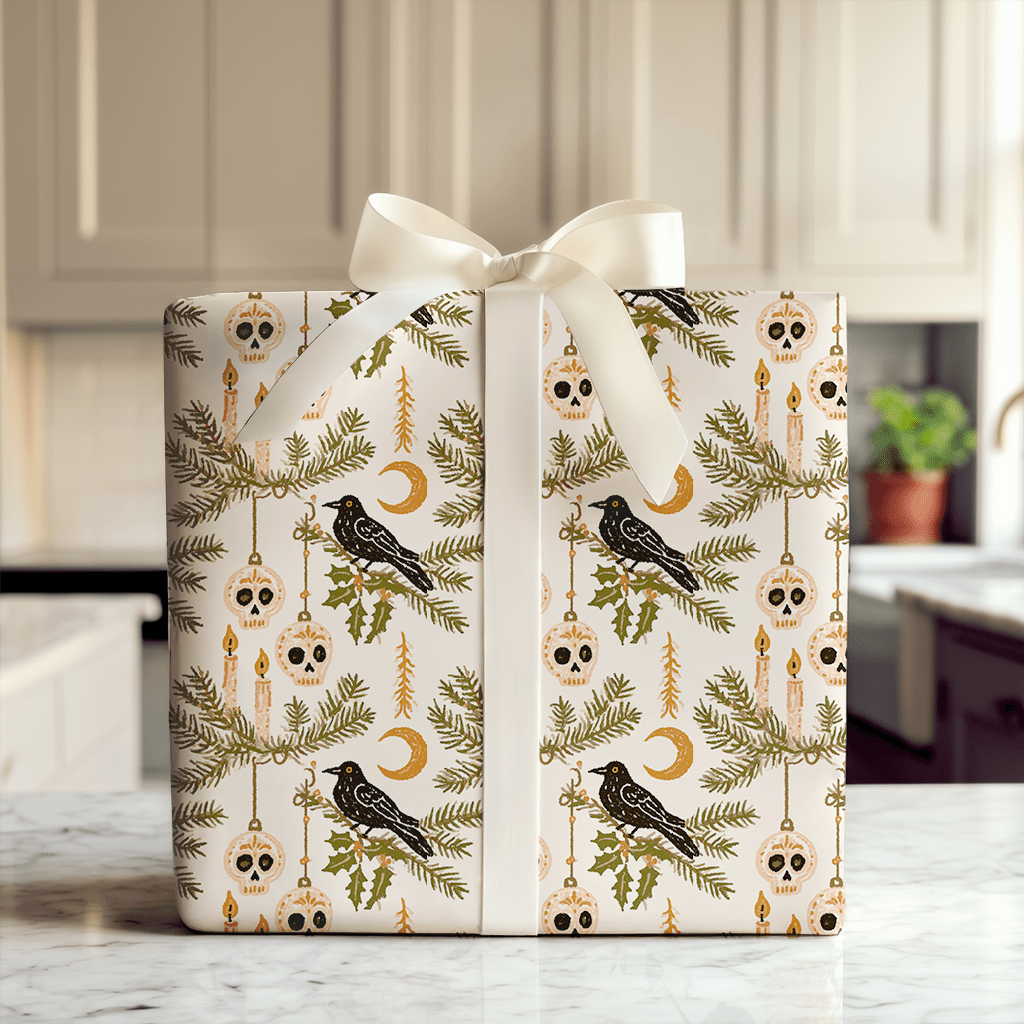 Nevermore Noël - Wrapping Paper - Aspen & Arlo