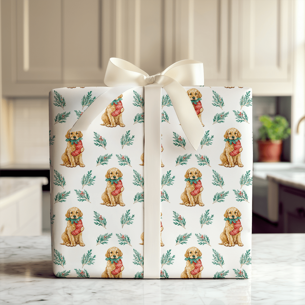 Fetch It Dolly - Wrapping Paper - Aspen & Arlo