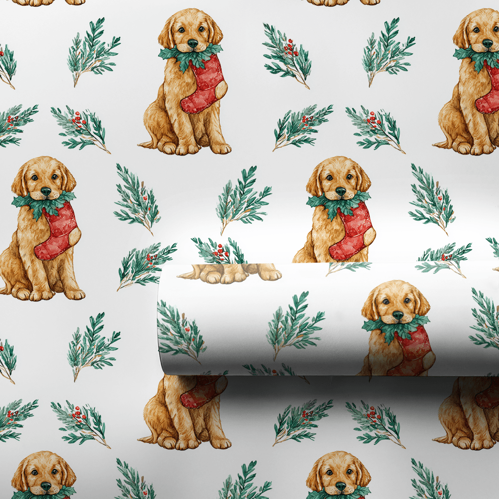 Fetch It Dolly - Wrapping Paper - Aspen & Arlo