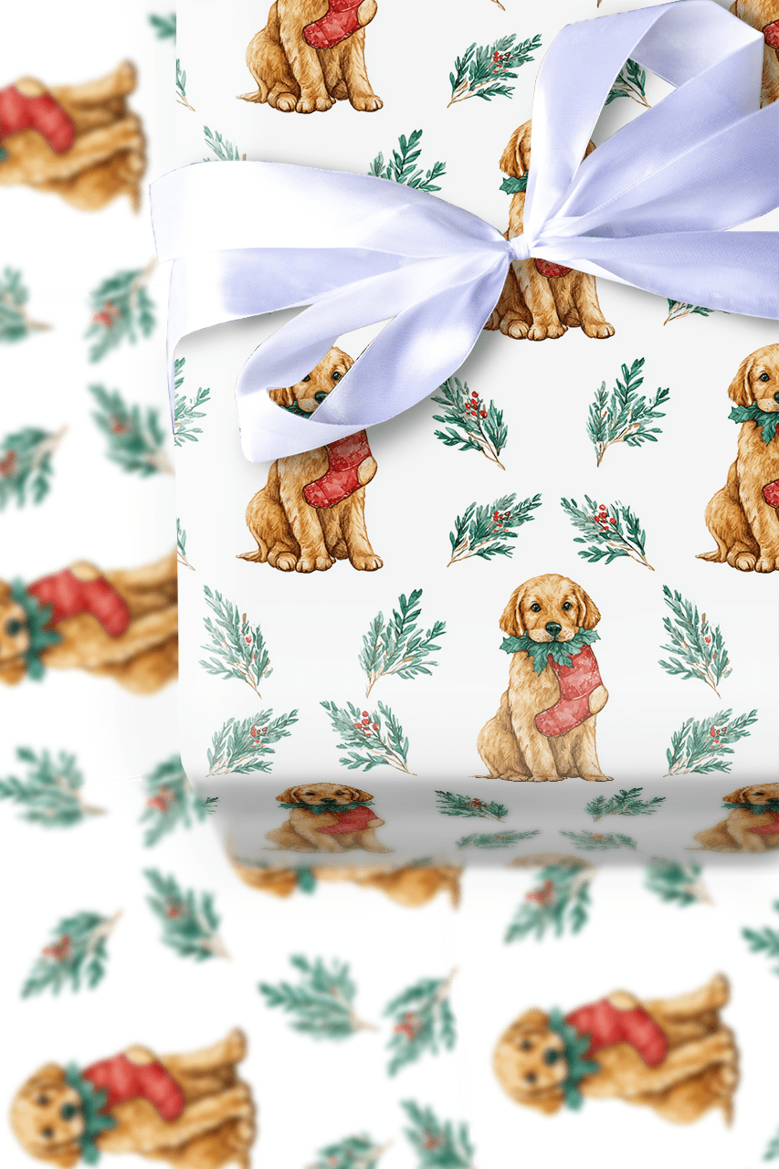 Fetch It Dolly - Wrapping Paper - Aspen & Arlo